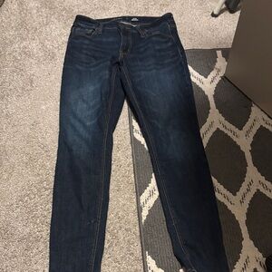 Old Navy Women's Dark Blue Skinny Jeans